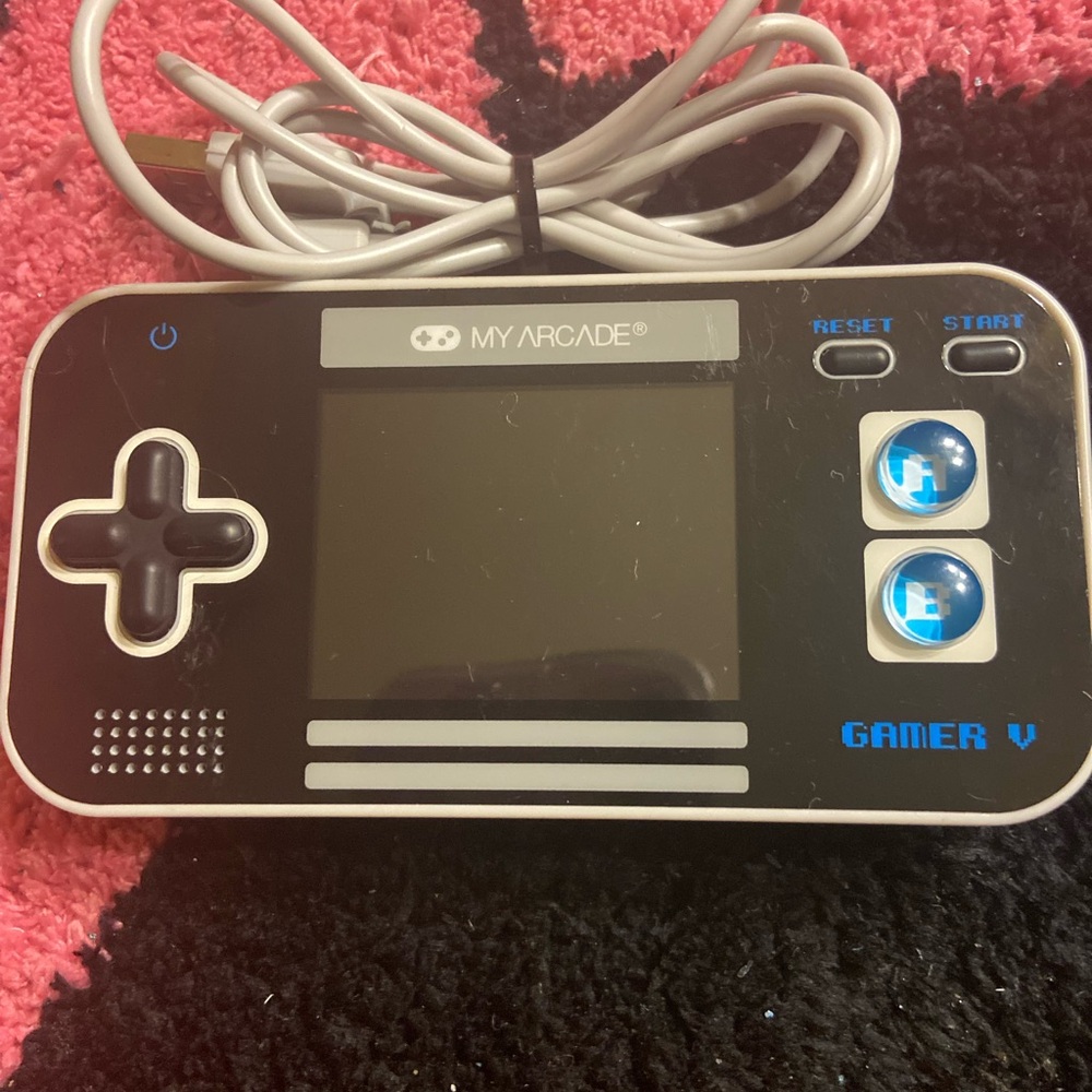 Arcade Gamer V Portable Gaming Console - Black